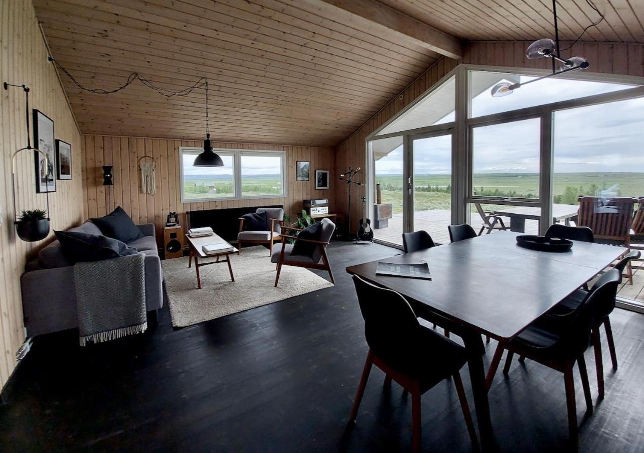 Hilltop Cabin Hekla - Golden Circle - Geysir - Mountain View Reykholt  Exterior foto