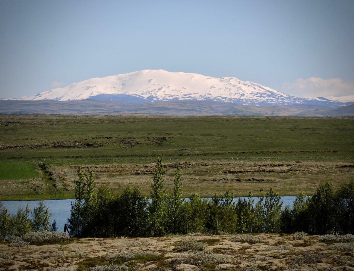 Hilltop Cabin Hekla - Golden Circle - Geysir - Mountain View Reykholt  Exterior foto